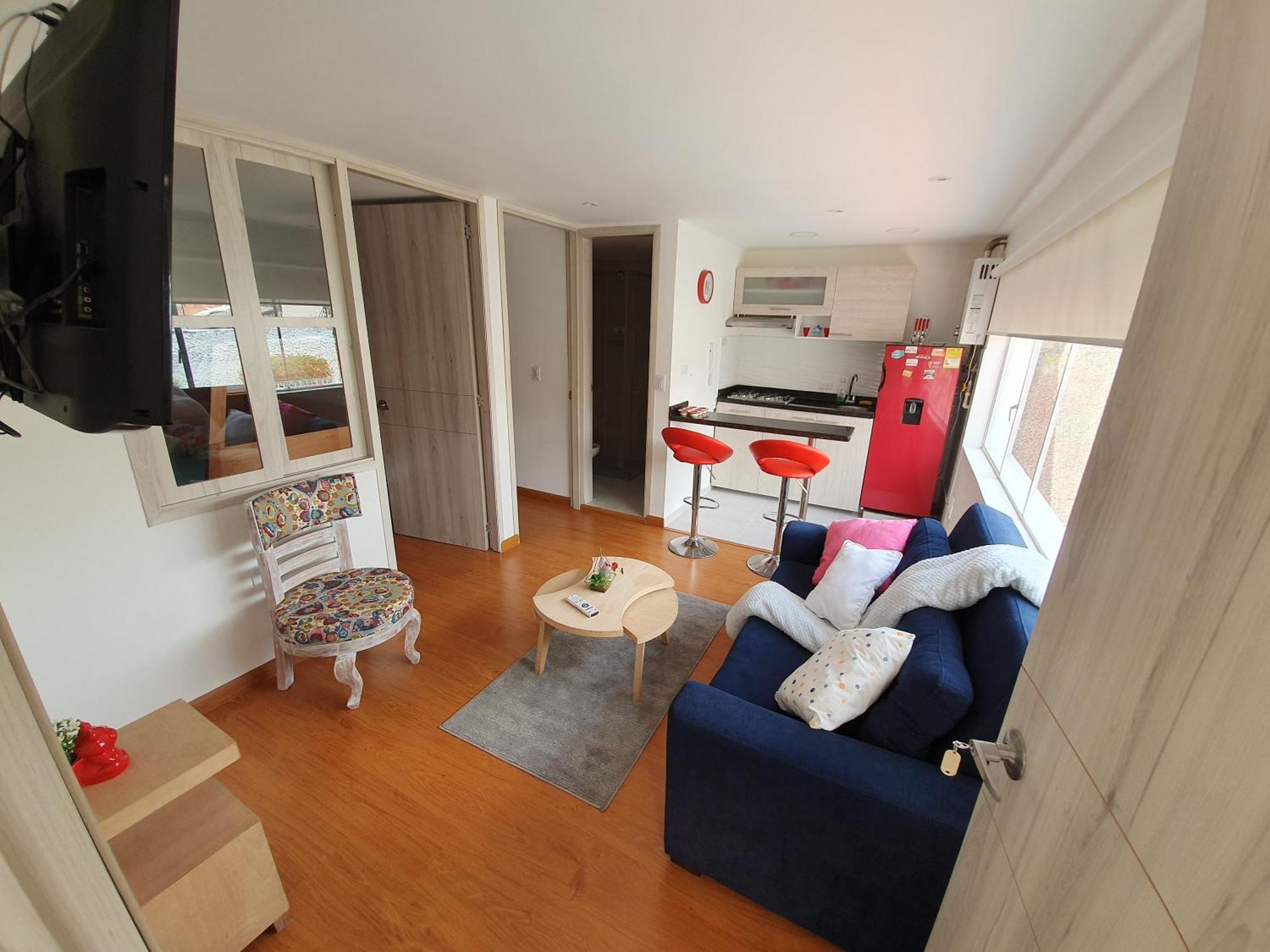 Apartment Homy - Corferias, Embassy, Airport, G12, Un, Agora *