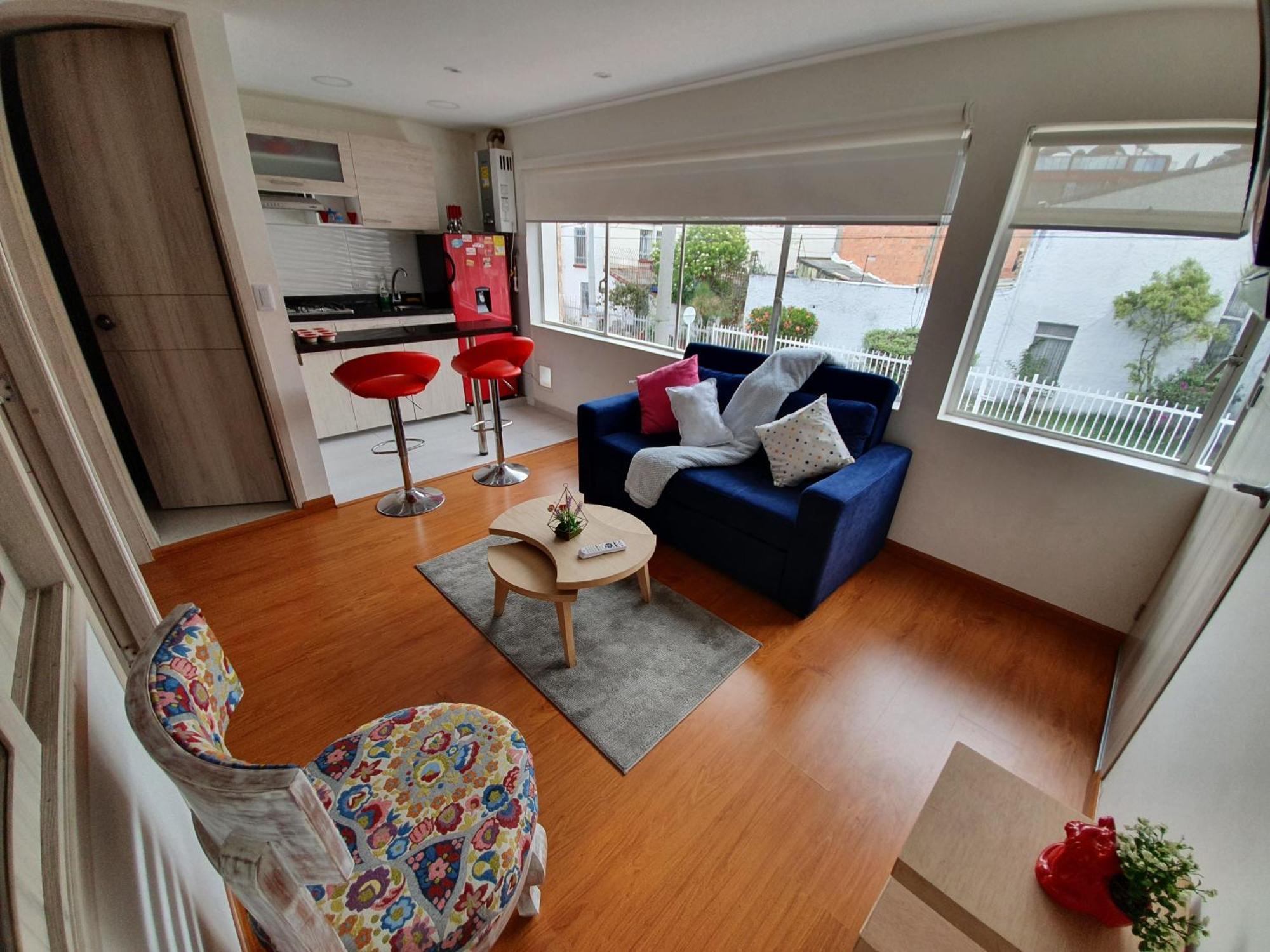 Apartment Homy - Corferias, Embassy, Airport, G12, Un, Agora Bogota