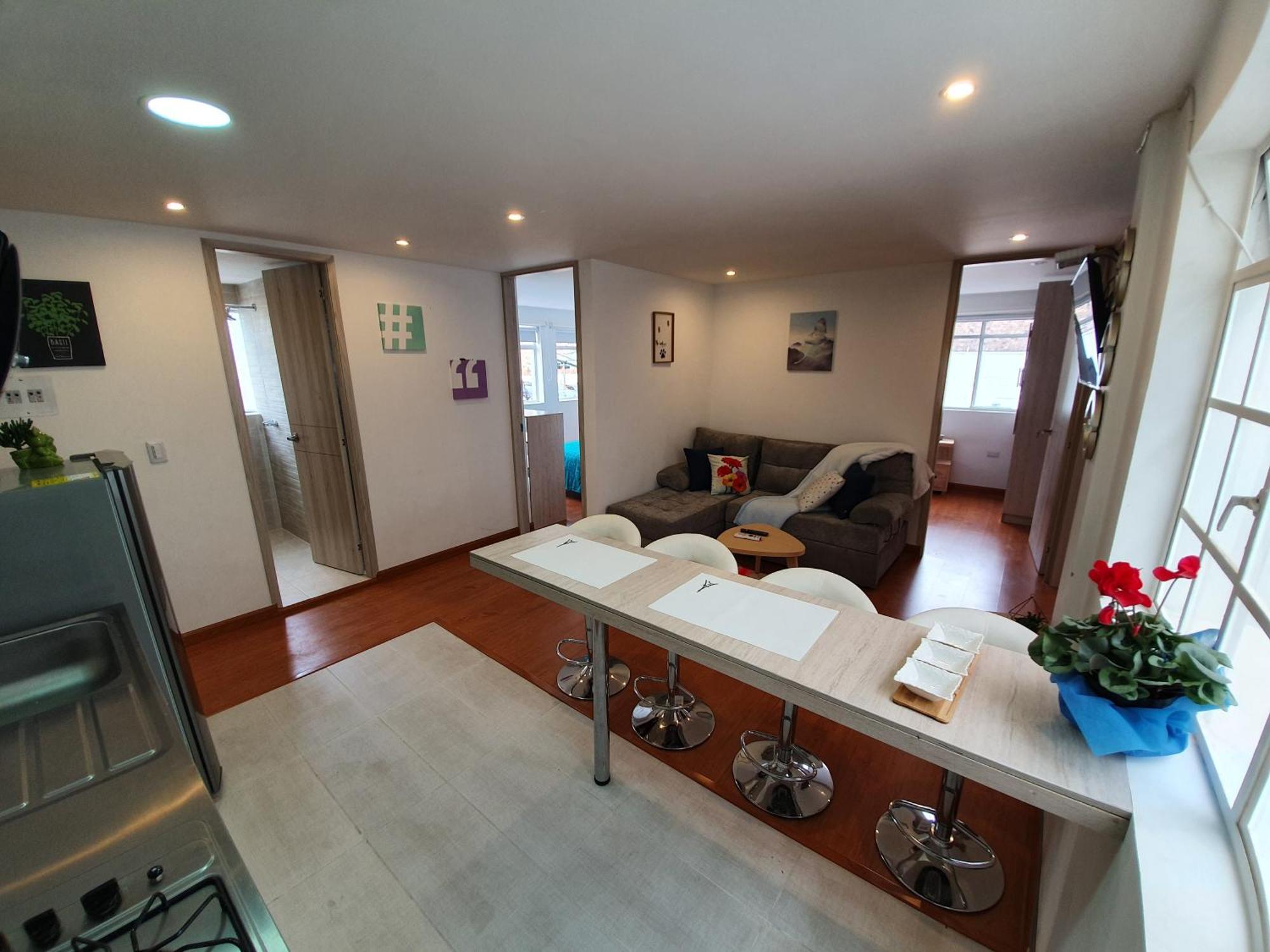 Apartment Homy - Corferias, Embassy, Airport, G12, Un, Agora Bogota